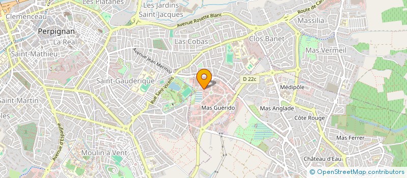 localisation de l'entreprise PREMIER MAGASIN DE SERVICES AUTOMOBILES à CABESTANY