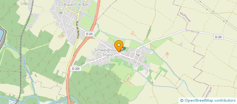 localisation de l'entreprise PREMIER PLAN  SCHWEIGHOUSE-THANN