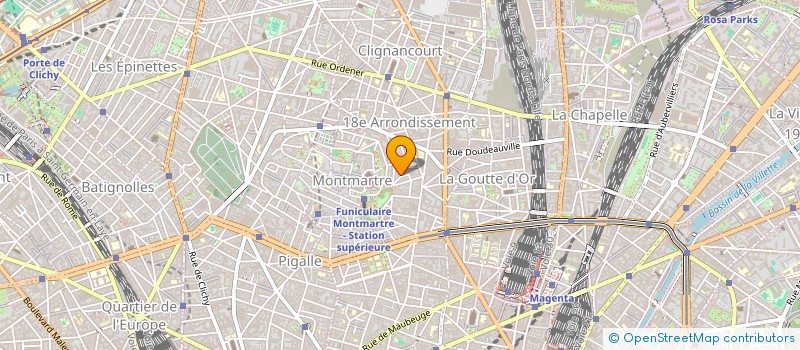 localisation de l'entreprise PREMIER PLAN AGENCY  PARIS