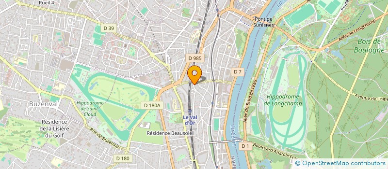 localisation de l'entreprise PREMIER SIGNE à SAINT-CLOUD