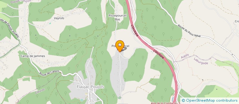localisation de l'entreprise PREMIER TOUR 2 ROUES  FLAUJAC-POUJOLS