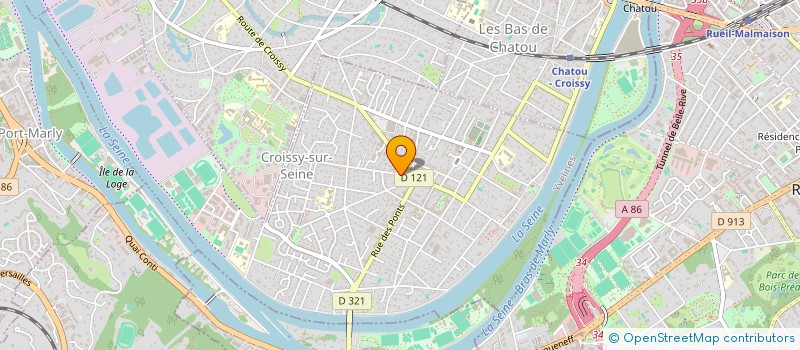 localisation de l'entreprise PREMIER WEB à CROISSY-SUR-SEINE