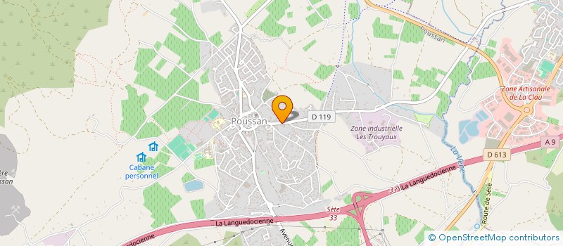 localisation de l'entreprise PREMIERE  POUSSAN