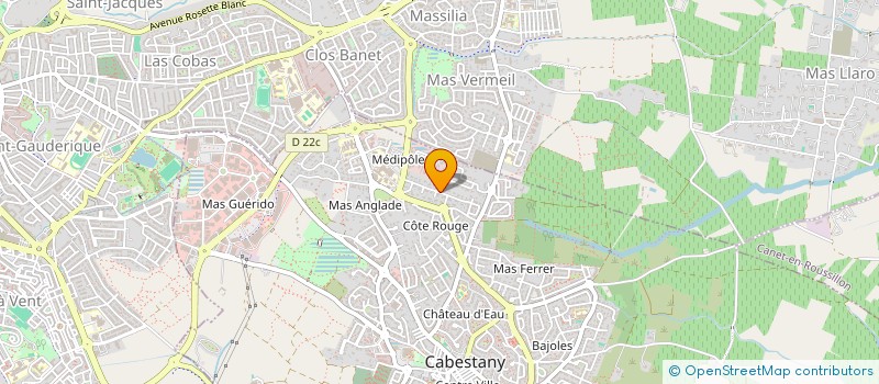 localisation de l'entreprise PREMIERE  CABESTANY