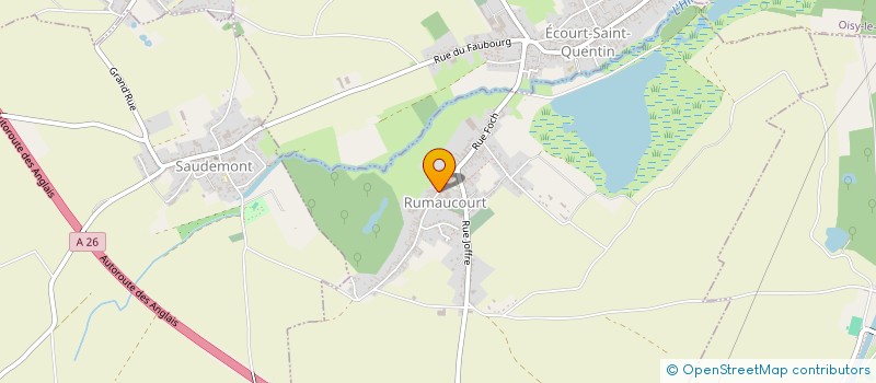 localisation de l'entreprise PREMIERE  RUMAUCOURT