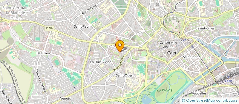 localisation de l'entreprise PREMIERE ASSOCIATION CITOYENNE D'ACTIONS POSITIVES à CAEN