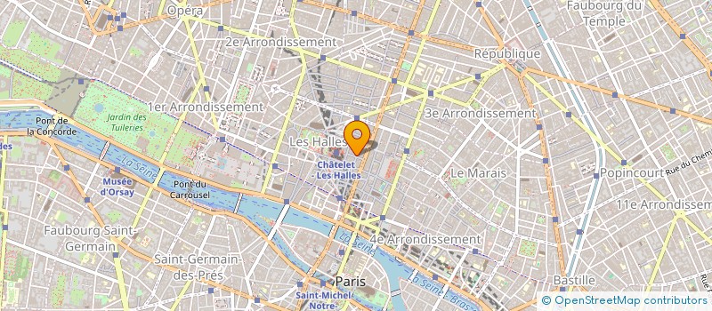 localisation de l'entreprise PREMIERE CHANCE  PARIS