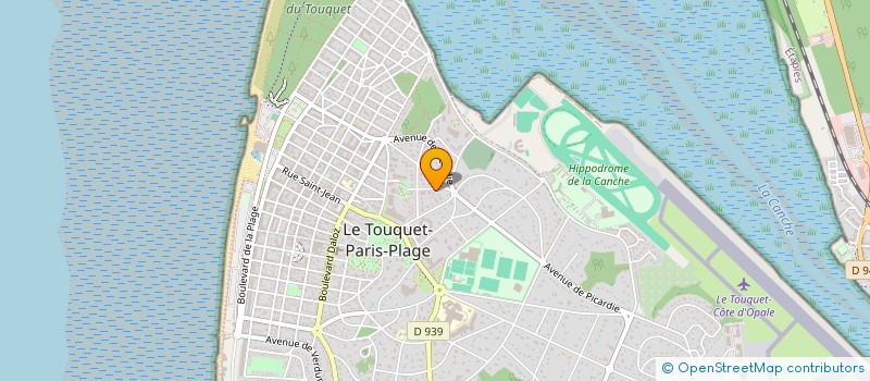 localisation de l'entreprise PREMIERE FOIS TOUQUET à LE TOUQUET-PARIS-PLAGE