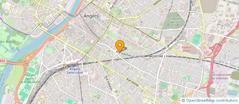 localisation de l'entreprise PREMIERE HEURE AUDIT à ANGERS