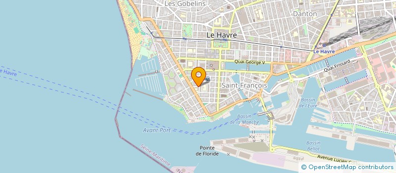 localisation de l'entreprise PREMIERE LIGNE à LE HAVRE