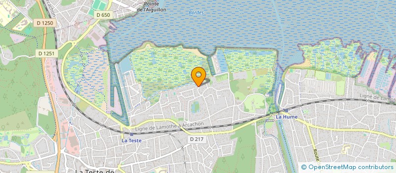 localisation de l'entreprise PREMIERE LIGNE  LA TESTE-DE-BUCH