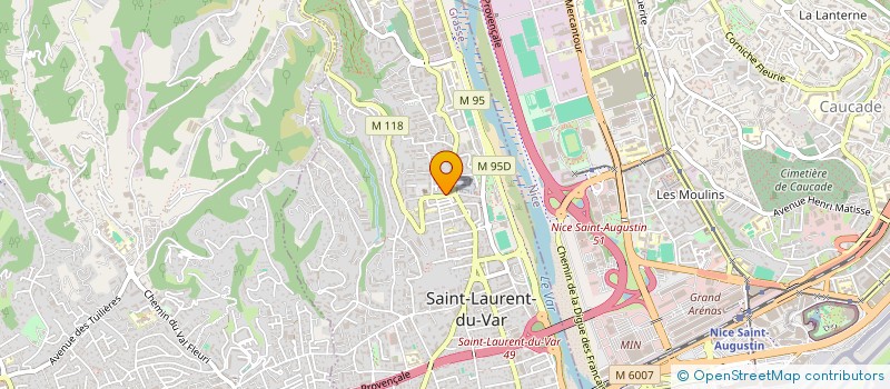 localisation de l'entreprise PREMIERE LIGNE à SAINT-LAURENT-DU-VAR