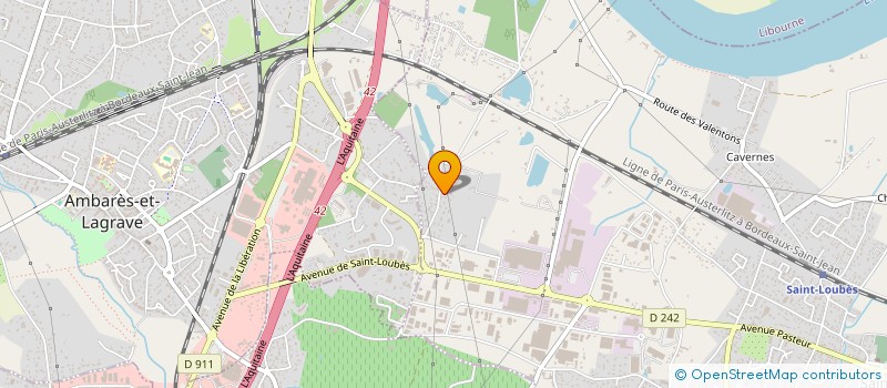 localisation de l'entreprise PREMIERE MARCHE  SAINT-LOUBES