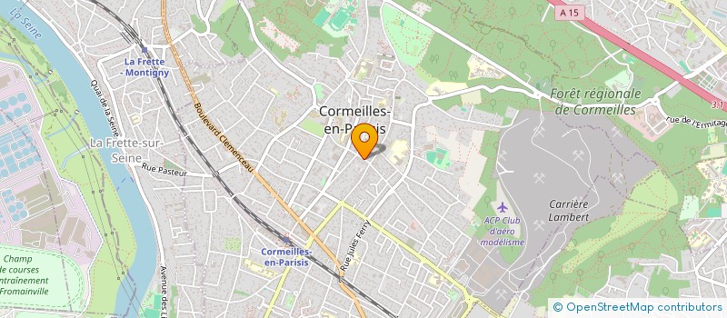 localisation de l'entreprise PREMIERE PIERRE  CORMEILLES-EN-PARISIS