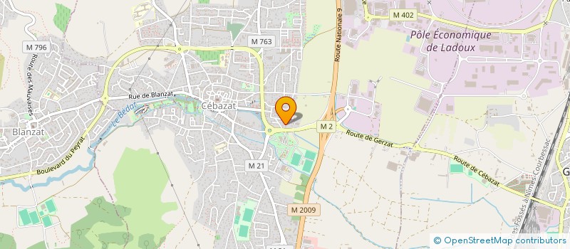 localisation de l'entreprise PREMIERE PIERRE  CEBAZAT