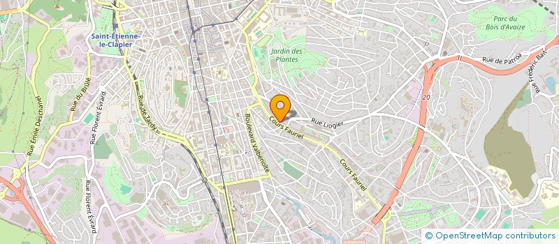 localisation de l'entreprise PREMIERE PIERRE  SAINT-ETIENNE