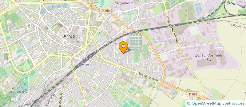 localisation de l'entreprise PREMIERE PRISE à ARRAS