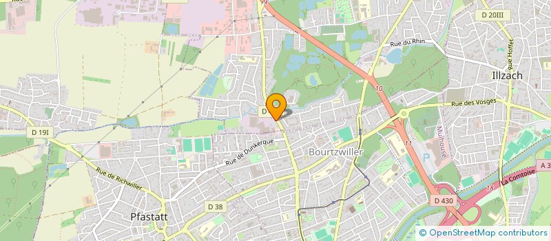 localisation de l'entreprise PREMIERE PROPRIETE  KINGERSHEIM