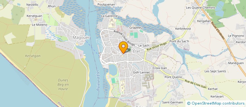 localisation de l'entreprise PREMIERE RACINE  ETEL