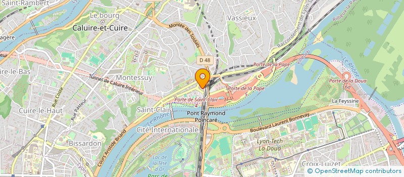 localisation de l'entreprise PREMIERE TRACE à CALUIRE-ET-CUIRE