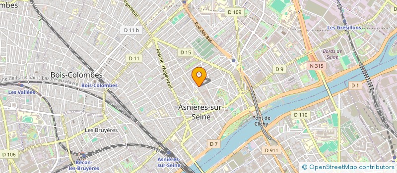 localisation de l'entreprise PREMIERE URGENCE à ASNIERES-SUR-SEINE
