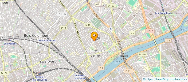 localisation de l'entreprise PREMIERE URGENCE INTERNATIONALE à ASNIERES-SUR-SEINE