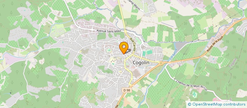 localisation de l'entreprise PREMIERE VISION à COGOLIN