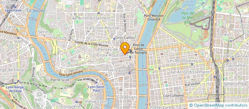 localisation de l'entreprise PREMIERES PAGES à LYON