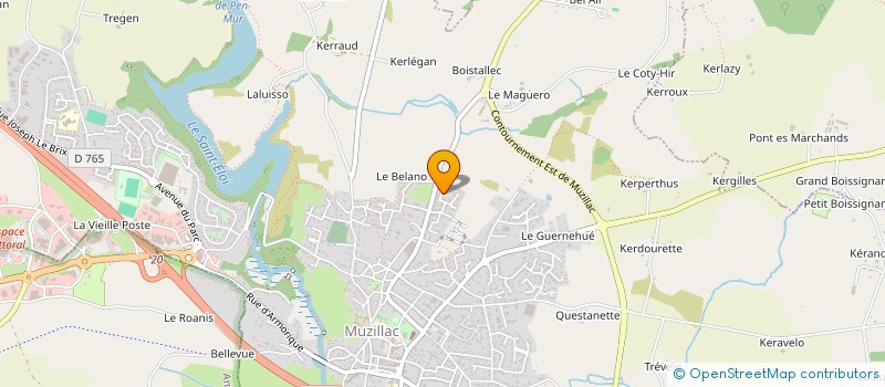 localisation de l'entreprise PREMIERES PIERRES  SAINT-NAZAIRE