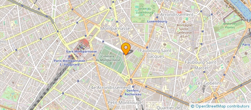 localisation de l'entreprise PREMIERJANVIER COMMUNICATION & PRODUCTION  PARIS