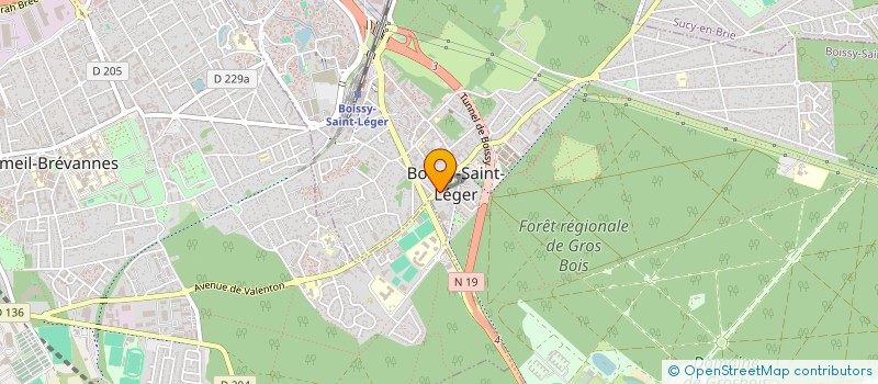 localisation de l'entreprise PREMIERS COPAINS à BOISSY-SAINT-LEGER