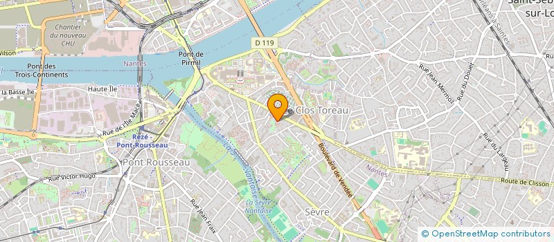 localisation de l'entreprise PREMIERS LIENS à NANTES