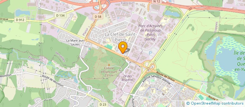 localisation de l'entreprise PREMIERS PARIS à ELANCOURT