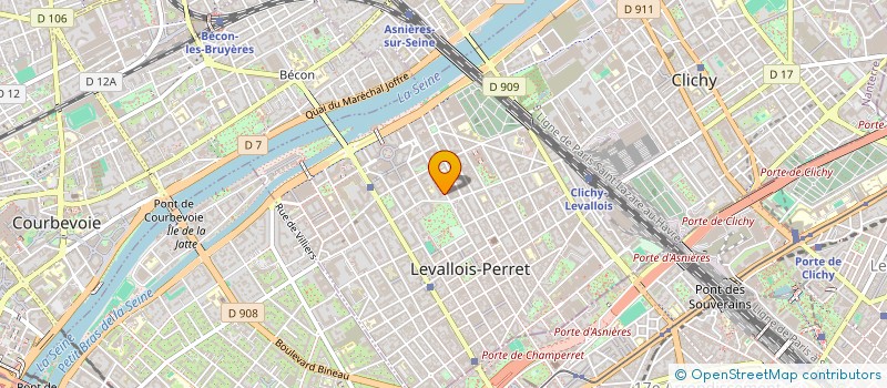 localisation de l'entreprise PREMIERS PAS à LEVALLOIS PERRET