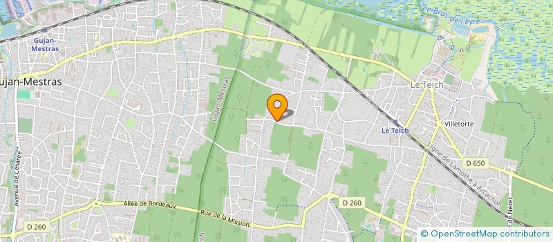 localisation de l'entreprise PREMIERS PAS  LE TEICH