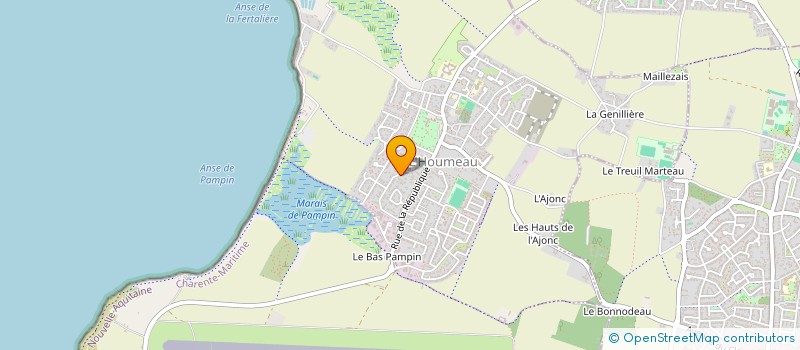 localisation de l'entreprise PREMIERS SECOURS 17 à L'HOUMEAU