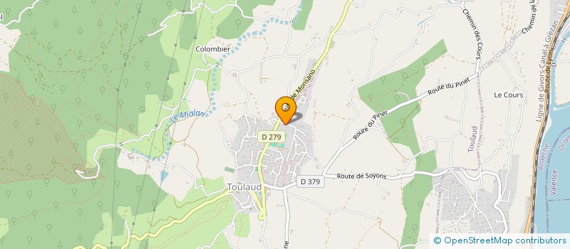 localisation de l'entreprise PREMIERS SECOURS DE L'ARDECHE à AUBENAS
