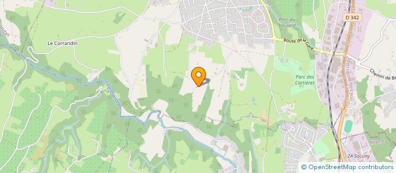 localisation de l'entreprise PREMIERS TOITS  CHAPONOST