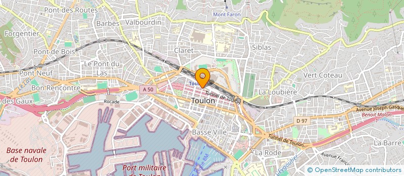 localisation de l'entreprise PREMIS  TOULON