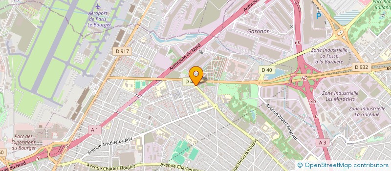localisation de l'entreprise PREMIS BATIMENT à LE BLANC-MESNIL