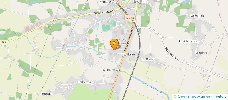 localisation de l'entreprise PREMIUM 2  SAINT-GILDAS-DES-BOIS