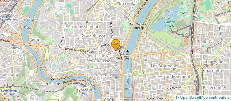 localisation de l'entreprise PREMIUM à LYON