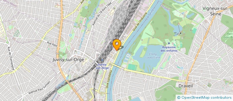 localisation de l'entreprise PREMIUM AGENCY à JUVISY-SUR-ORGE