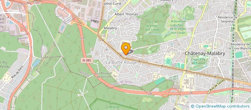 localisation de l'entreprise PREMIUM AUTO à CHATENAY-MALABRY