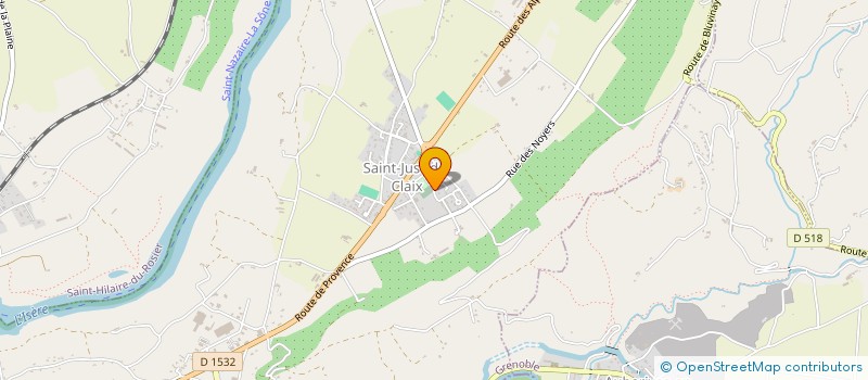 localisation de l'entreprise PREMIUM AUTO TRANSFERT  SAINT-JUST-DE-CLAIX