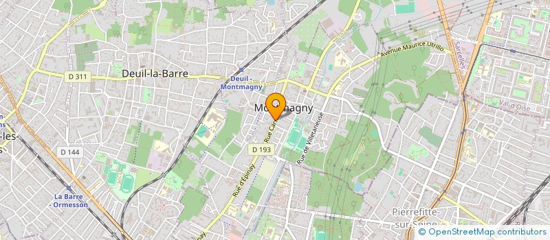 localisation de l'entreprise PREMIUM AUTOMOBILE 95  MONTMAGNY