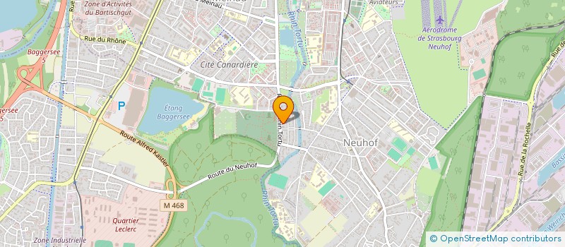 localisation de l'entreprise PREMIUM AUTOS 67  STRASBOURG