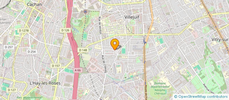 localisation de l'entreprise PREMIUM AUTOS 94 à VILLEJUIF