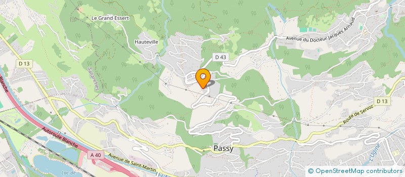 localisation de l'entreprise PREMIUM BIEN ETRE  PASSY