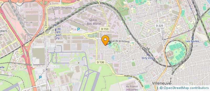 localisation de l'entreprise PREMIUM CAB  ORLY